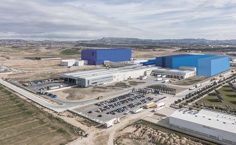 Centro logístico de Congelados de Navarra em Fustiñana