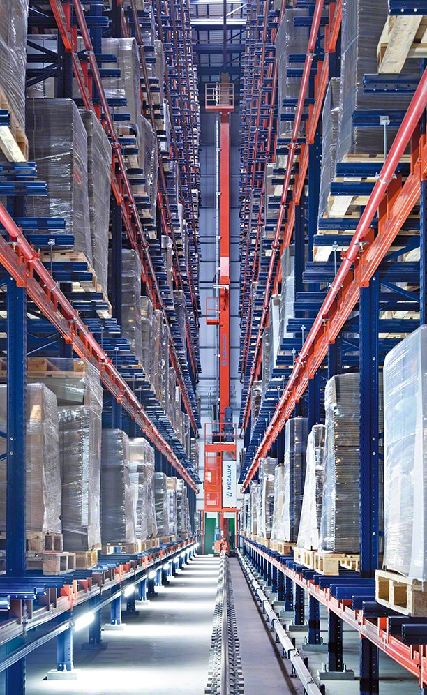 Transelevador automático sob medida de acordo com os requisitos de WOK
