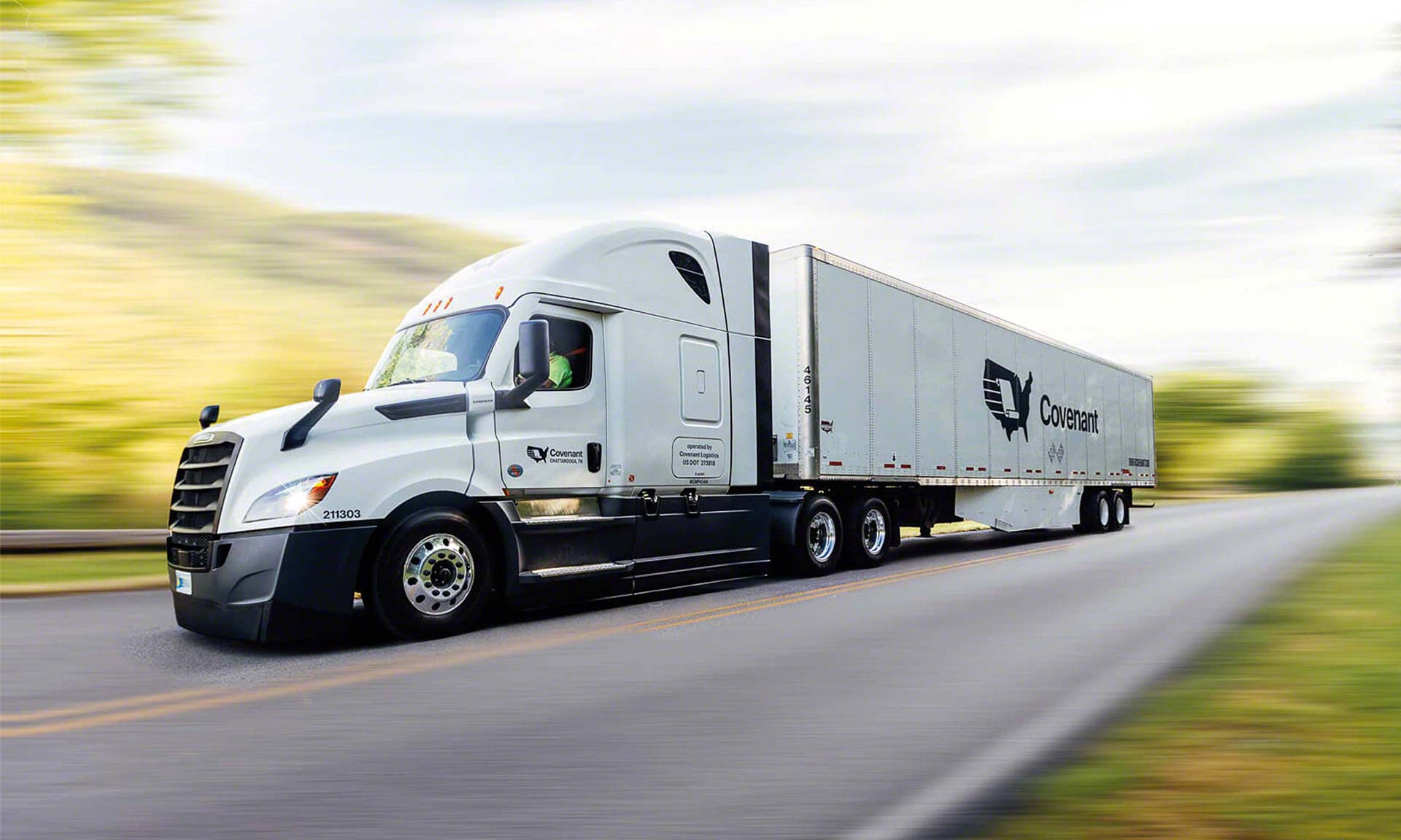 Covenant Logistics instala um sistema de estantes para paletes em Atlanta Covenant Logistics instala um sistema de estantes para paletes em Atlanta