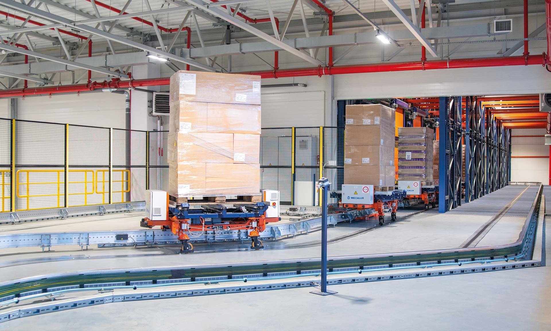 Armazém automático chave na mão para acompanhar o crescimento da produção de Unilever na Europa