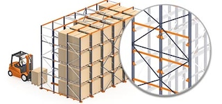 A rigidificação das estruturas compactas pode ser obtida a partir de travamentos posteriores