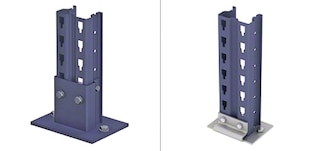 Pé pilar das estruturas compactas drive-in