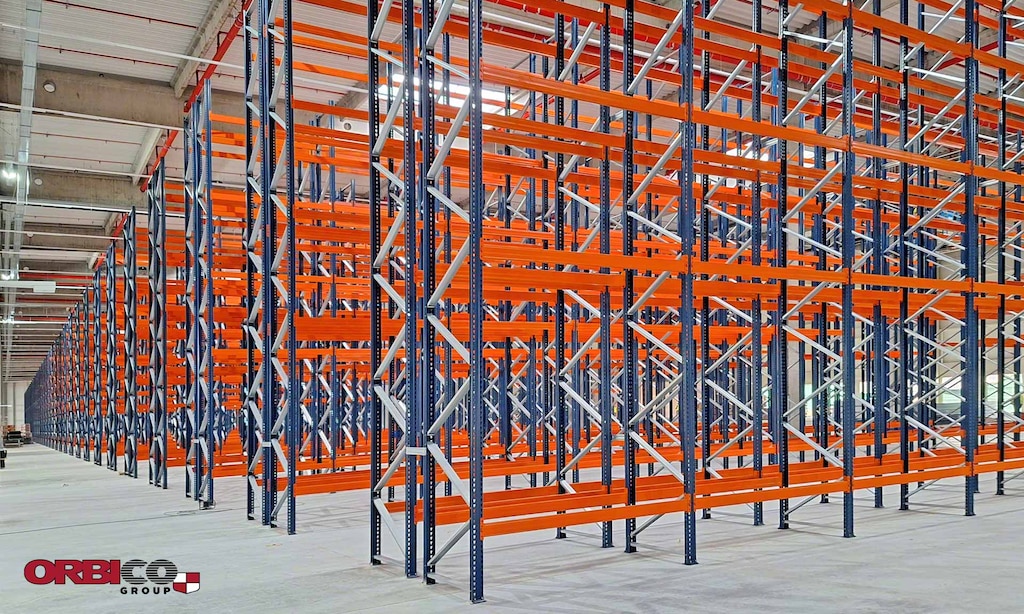 Orbico Group instala estantes para paletes no seu novo armazém da Croacia