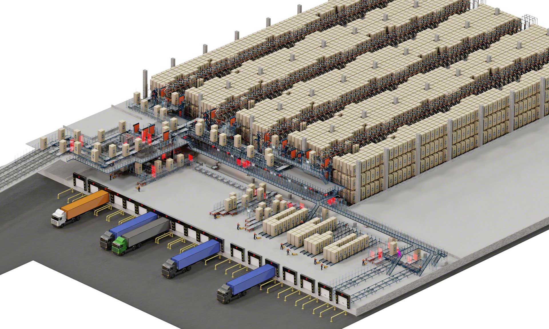 PepsiCo moderniza o armazém de sua fábrica de batatas fritas na Bélgica