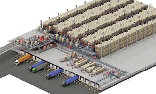 PepsiCo moderniza o armazém de sua fábrica de batatas fritas na Bélgica