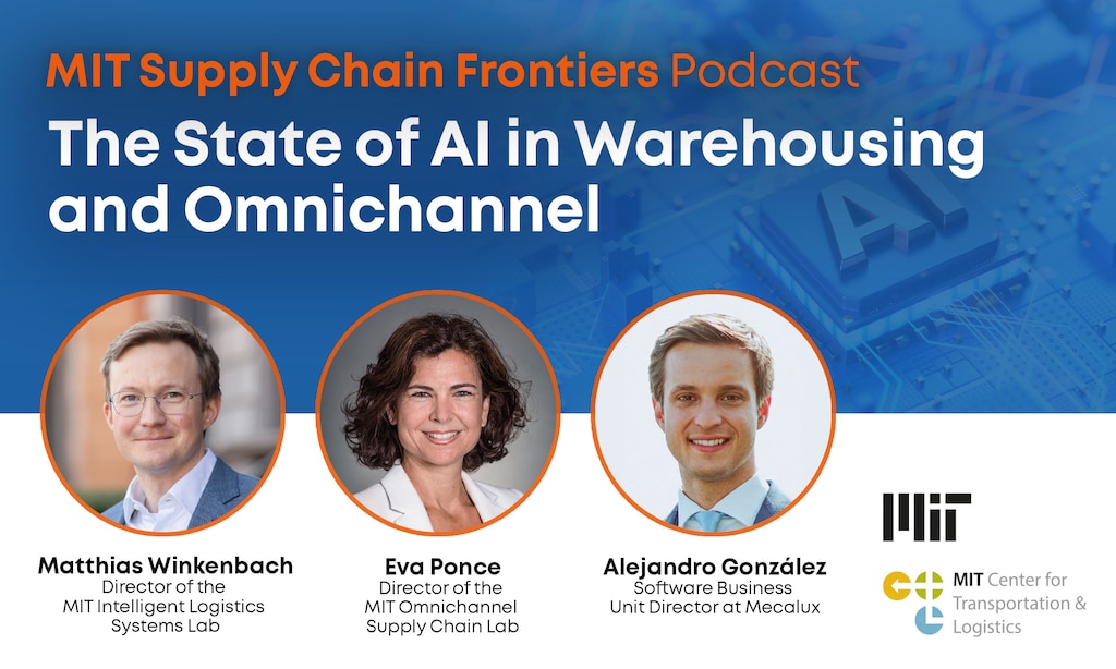 Podcast Supply Chain Frontiers do MIT sobre inteligência artificial com a Mecalux