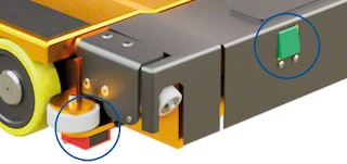 Os sensores do shuttle 3D lhe proporcionam precisão e eficiência operacional