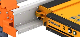 Trilhos das estantes Pallet Shuttle