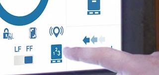 A função Contador de paletes permite determinar o número de paletes armazenados no canal