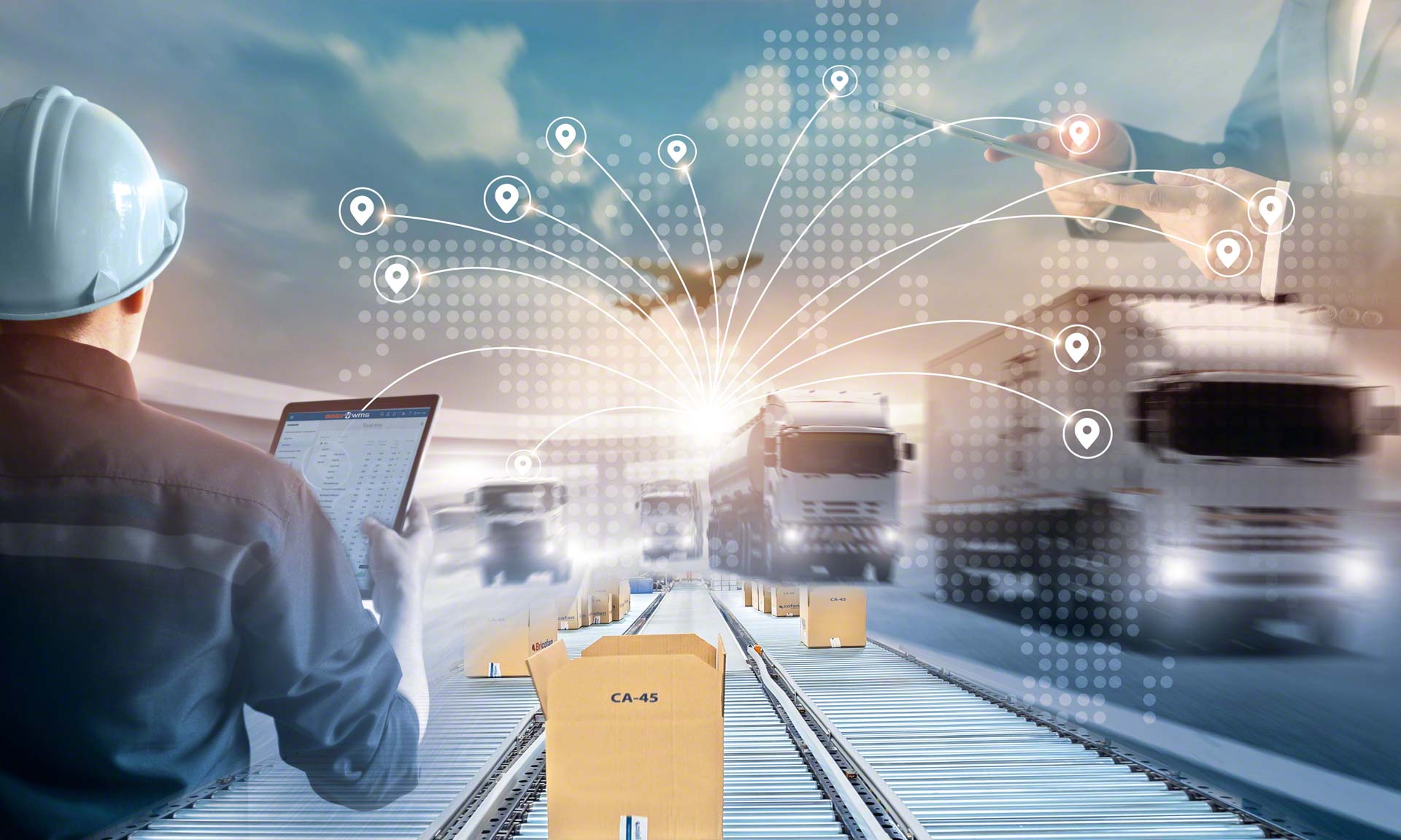 Um software para sincronizar facilmente o armazém e as agências de transporte Um software para sincronizar facilmente o armazém e as agências de transporte